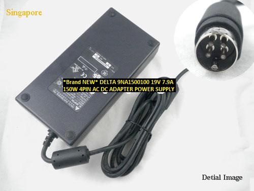 *Brand NEW* 9NA1500100 DELTA 19V 7.9A 150W 4PIN AC DC ADAPTER POWER SUPPLY
